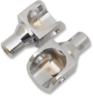 TAPERED FEMALE  PEG ADAPTERS CHROME